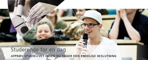 Bliv studerende for en dag